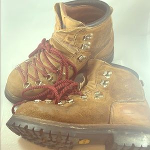 Vintage 70s DEXTER LEATHER HIKING BOOTS